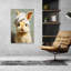 «Bathroom Bunny», art mural abstrait romantique moderne-129024887