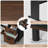 63'' W Executive Desk With File Cabinet For Home Office,L-Shaped Computer Desk Business Furniture Set Home Office Workstation-385572499