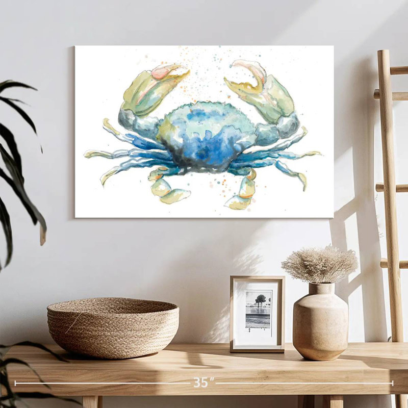 Brampt Cangrejo Azul Square, 16" H x 24" W