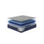 Matelas simple extra long en mousse bleu marine avec mousse de confort moyen, double refroidissement merveilleux, technologie de ressorts enveloppés individuellement de 80 po, mémoire de gel Gen Ii