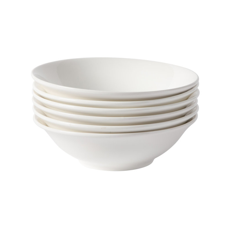 Ensemble de bols à soupe 6 po Gibson Home, 6 po, céramique, blanc
