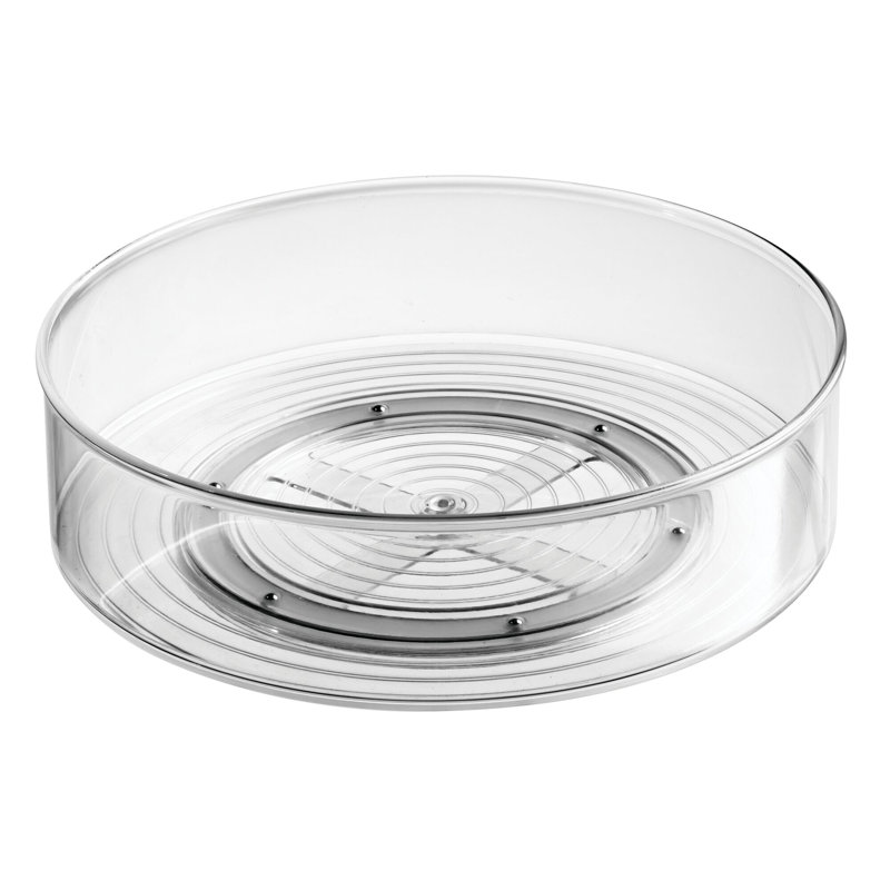 Organisateur de tourne-disque rotatif 11,5 po iDesign, transparent