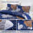 3 Pieces Floral Printed Quilt Set All Season Lightweight Bedspread Set with Shams-122256925-122256916
