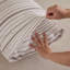Housse de couette 100% lin rayée-137643043-137643041