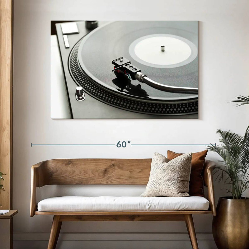 Abarca Vinyl Turntable Player, 32" H x 48" W