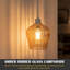 Glass Lamp Shade in Amber-1762952985