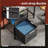 2 Drawer Mobile File Cabinet, Fabric Vertical Filing Cabinet With Open Storage Shelf,Rolling Printer Stand-110733094