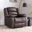 Fauteuil inclinable en similicuir de 38 po Emryn-91951214