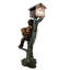 Dog Yorkshire Terrier Bronze Garden Statue