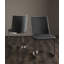 Chaise d'appoint chromée revêtue de chrome Chromium