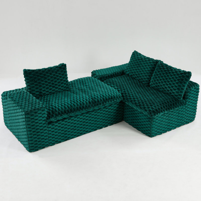 Canapé polyvalent Green Turtle, Vert