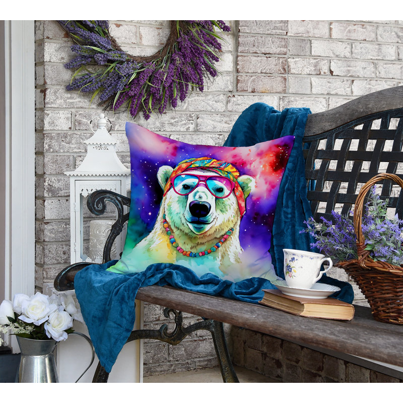 Coussin Hippie, H 18 po x l 18 po