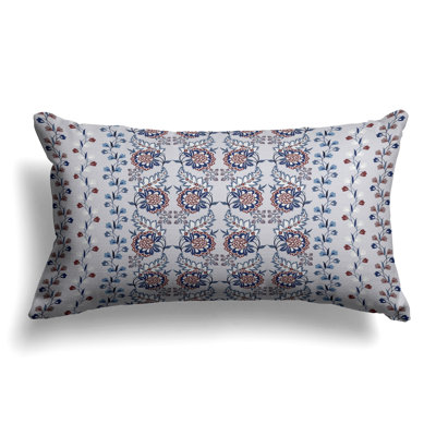Botanical Bouquet  Rectangular Throw Pillow