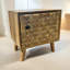 43cm W Solid Wood Bedside Table