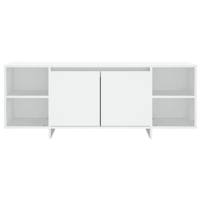 Ghofran Unfinished TV Stand, White