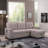 84" Reversible Sleeper Sectional Sofa With Storage Chaise,USB Charging Ports And Pocket-336611379