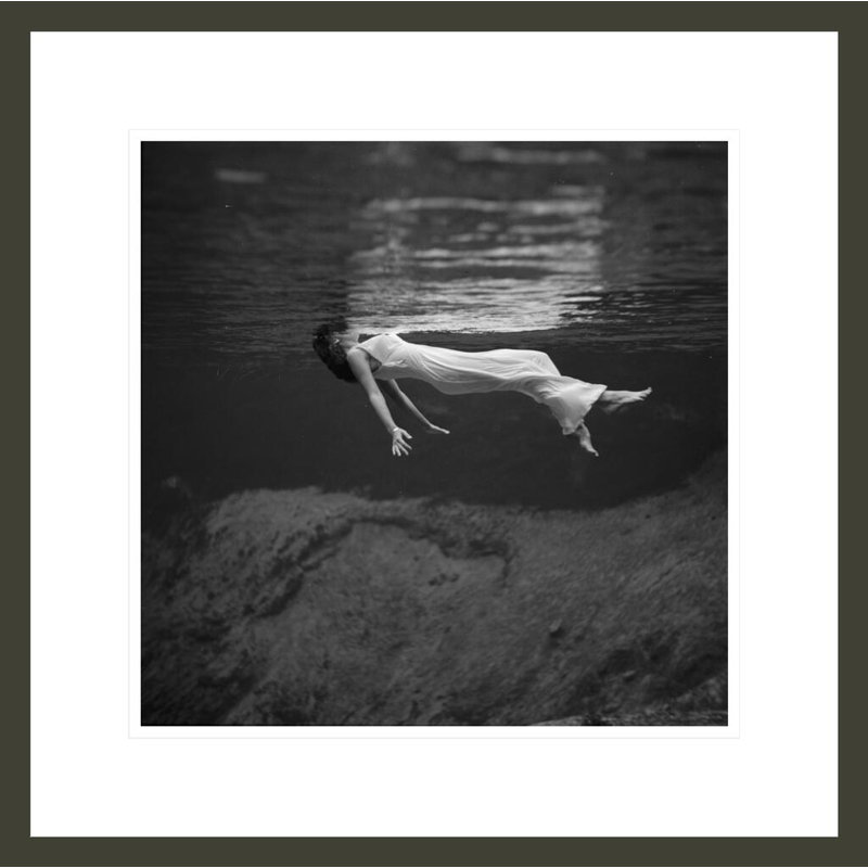 «Weeki Wachee Spring Florida» par Toni Frissell, impression giclée sur cadre, H 17,75 po x l 17,8 po