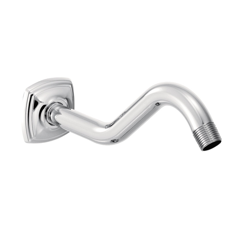 Bras de douche courbé, Chrome
