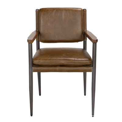 Wooster Leather Arm Chair