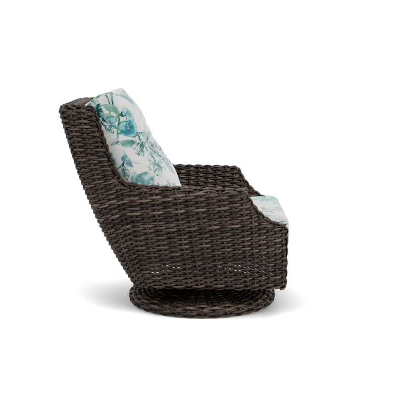 Largo Outdoor Rocker Chair, Serena Floral Mist