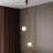 Corrissa 2 - Light Sphere Bulb Pendant