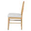 Ensemble de table de salle à manger ronde pour 4 personnes de Trexm, ensemble de table de salle à manger extensible rétro avec 4 chaises rembourrées, ensemble de table de cuisine et chaises pour salle à manger et cuisine (bois naturel délavé)-329797296-329797261