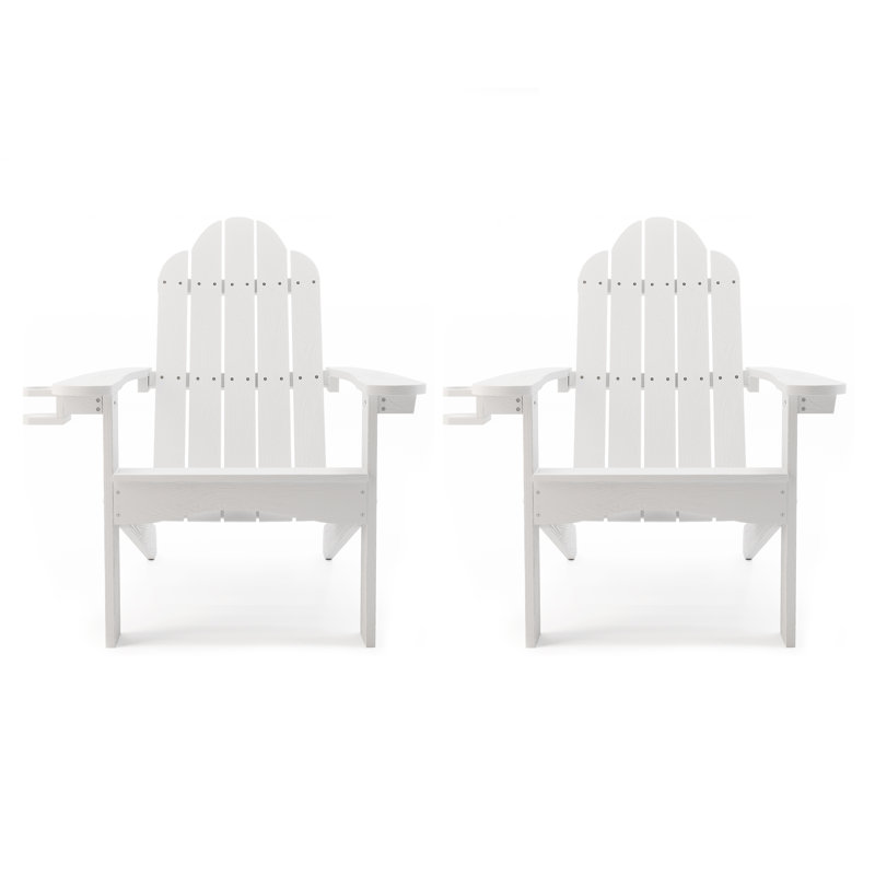 HDPS Adirondack Chair, White