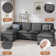 Rezarta 3-Piece Upholstered Sectional