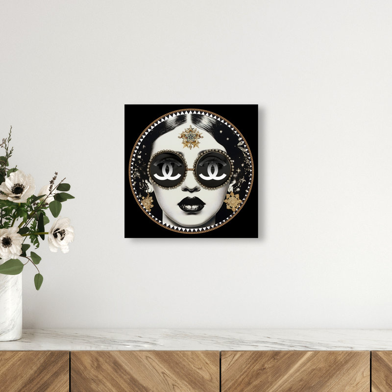Elegant Florentina Canvas Fashion Print by Oliver Gal, 12"H x 12"W, Canvas Unframed