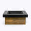 36" Iron Fire Pit Table Wood-Burning Stove
