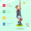 Zoomie Kids Plastic Zipline