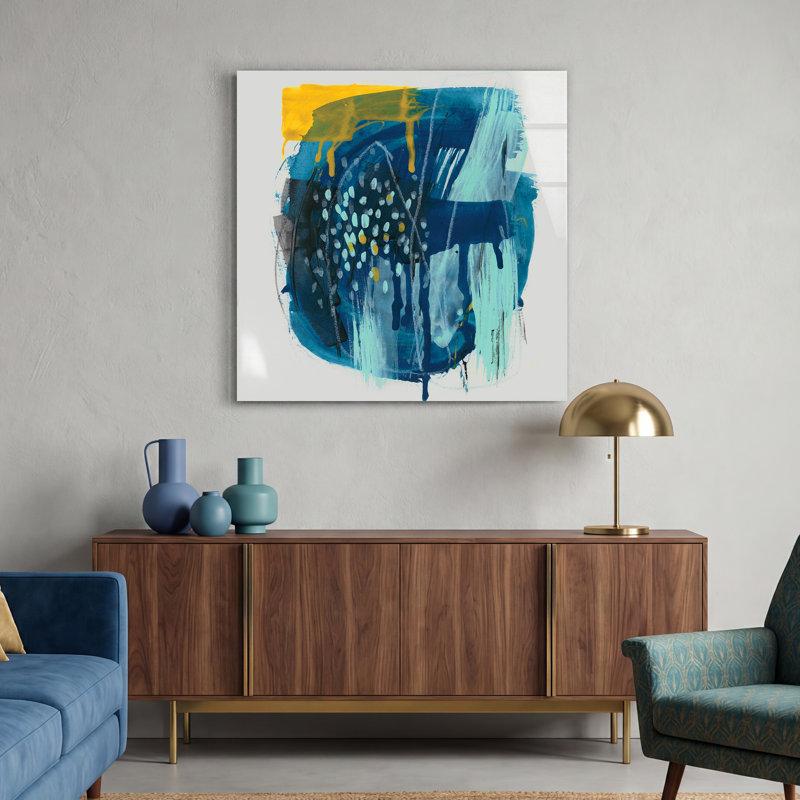 'Intuitive Motion II' Print on Glass