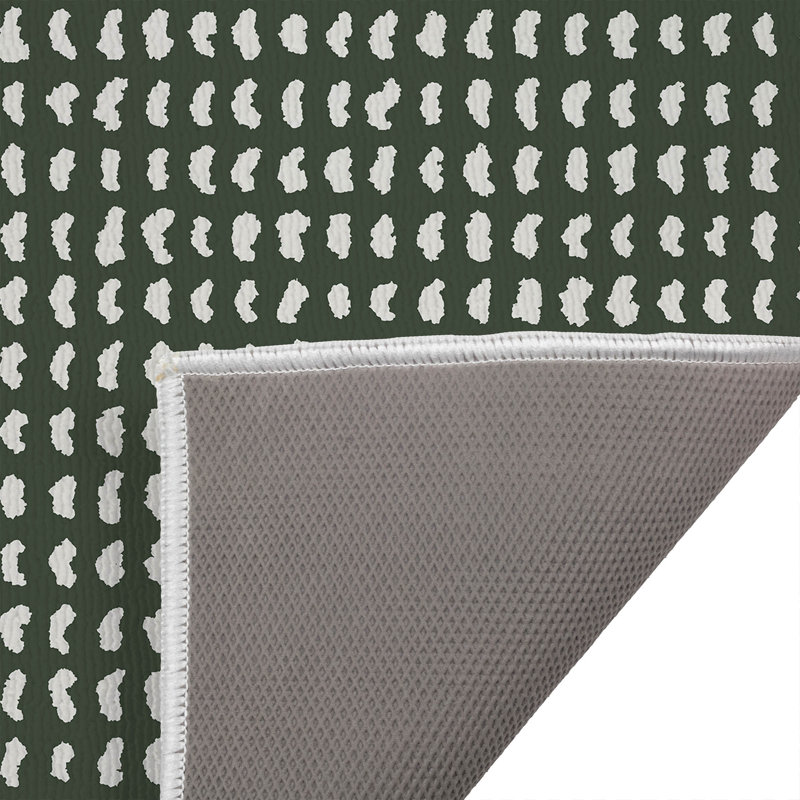 Gio Outdoor Doormat, 21" W x 34" L, Chimichurri/Green