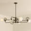 Lustre linéaire moderne Spoutnik 8 lumières Oberon-111732591