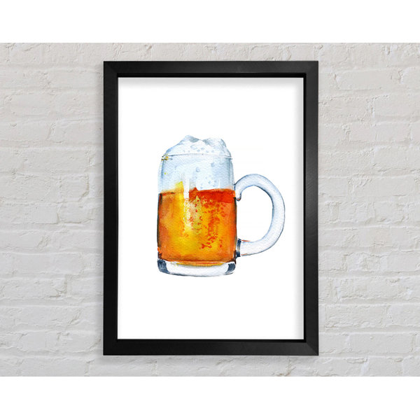 Beer Picture Frame Bright Star Beer Time 3 - Single Picture Frame Art Prints | Wayfair.co.uk