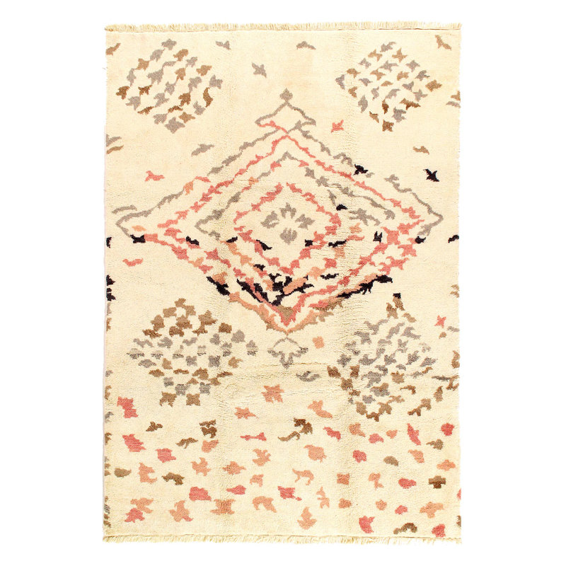 Wool Moroccan Area Rug