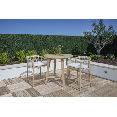 Ensemble repas de patio 3 pièces Carmel