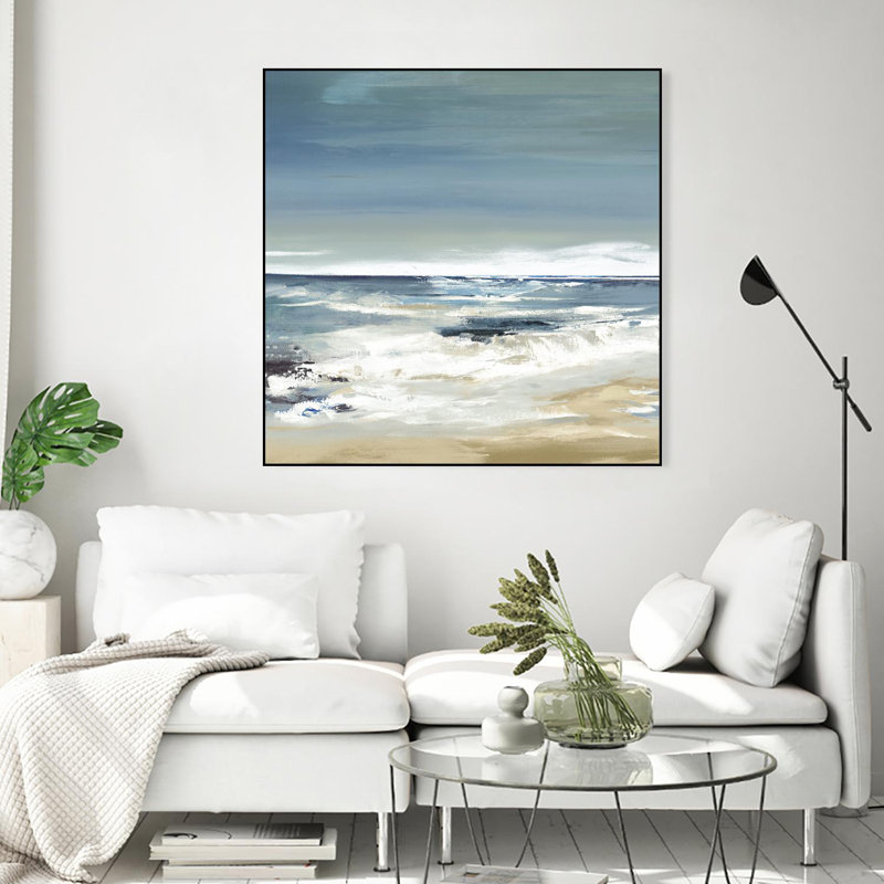 East Coast Ii '', toile encadrée par Giant Art, H 20 po x l 20 po