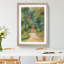 Two Figures on a Path by Pierre-Auguste Renoir - Framed Print-62792852-62792854