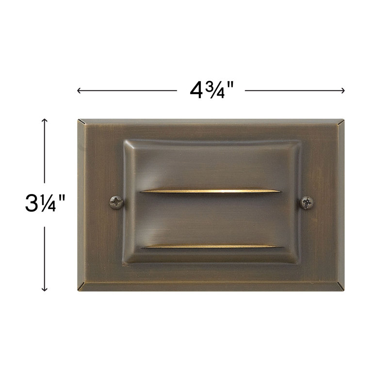 Brown Low Voltage Deck Light