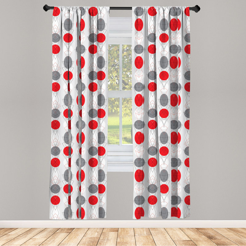 Semi-Sheer Rod Pocket Sliding Panel, 28" x 63"
