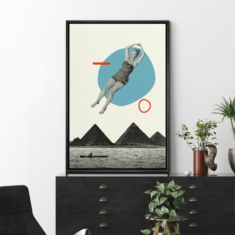 Lie Down, Black, 24" H x 16" W