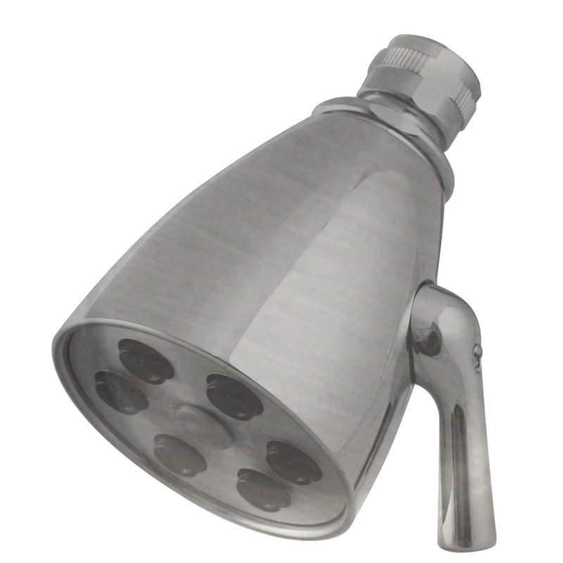 Tête de douche réglable à 6 jets Speakman Style, Nickel satiné