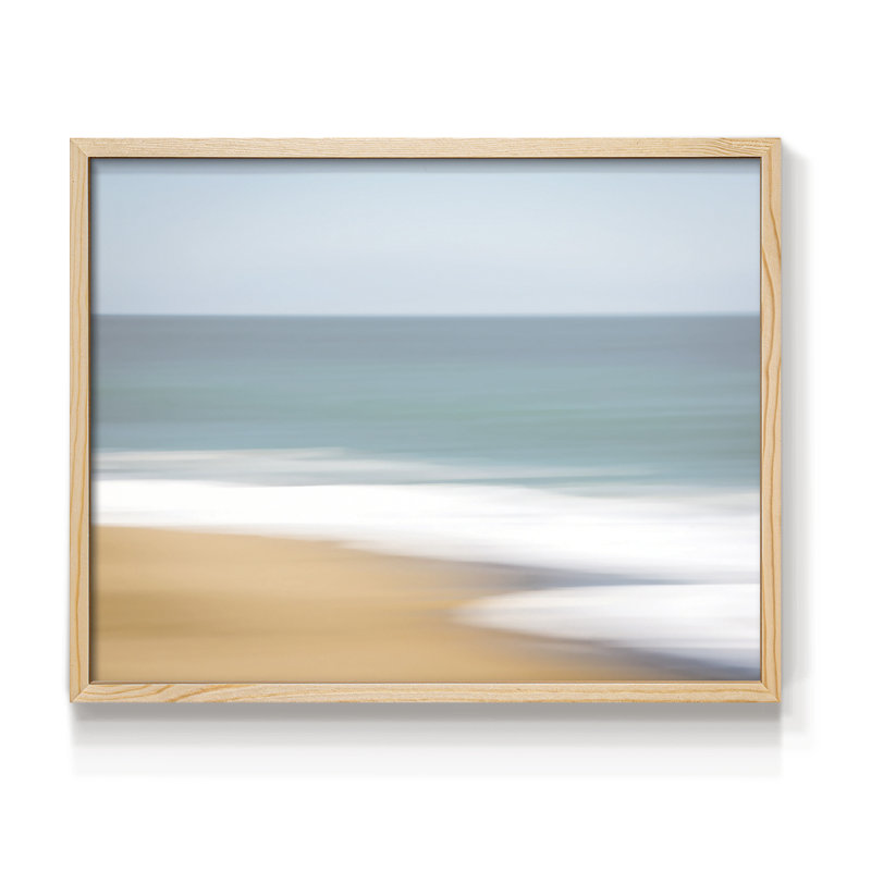Santa Cruz - Reproduction encadrée - Restickable, Naturel, H 11 po x l 14 po