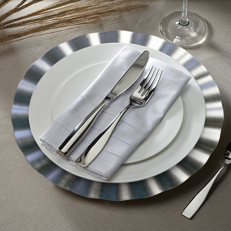 Plat de service 13 po