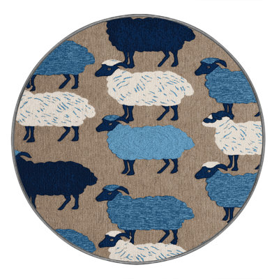 Tapis lavable pour mouton
