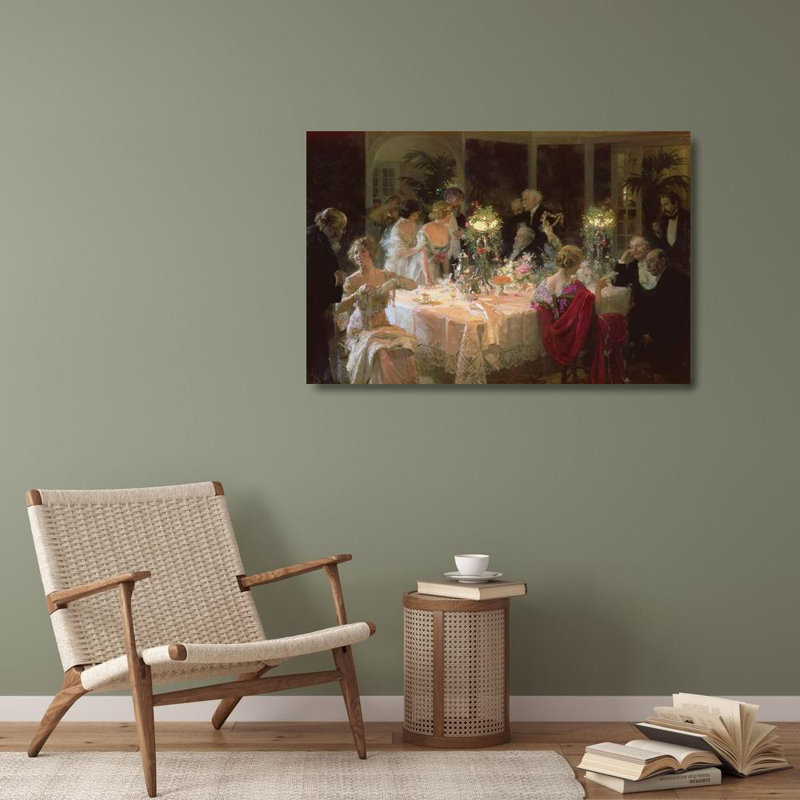 Art sur toile tendue, Astoria Grand Grun, H 28 po x l 40 po