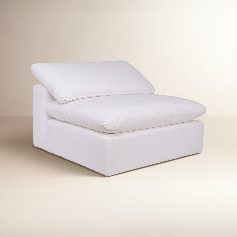 Clay Slipper Chair, White Livesmart®