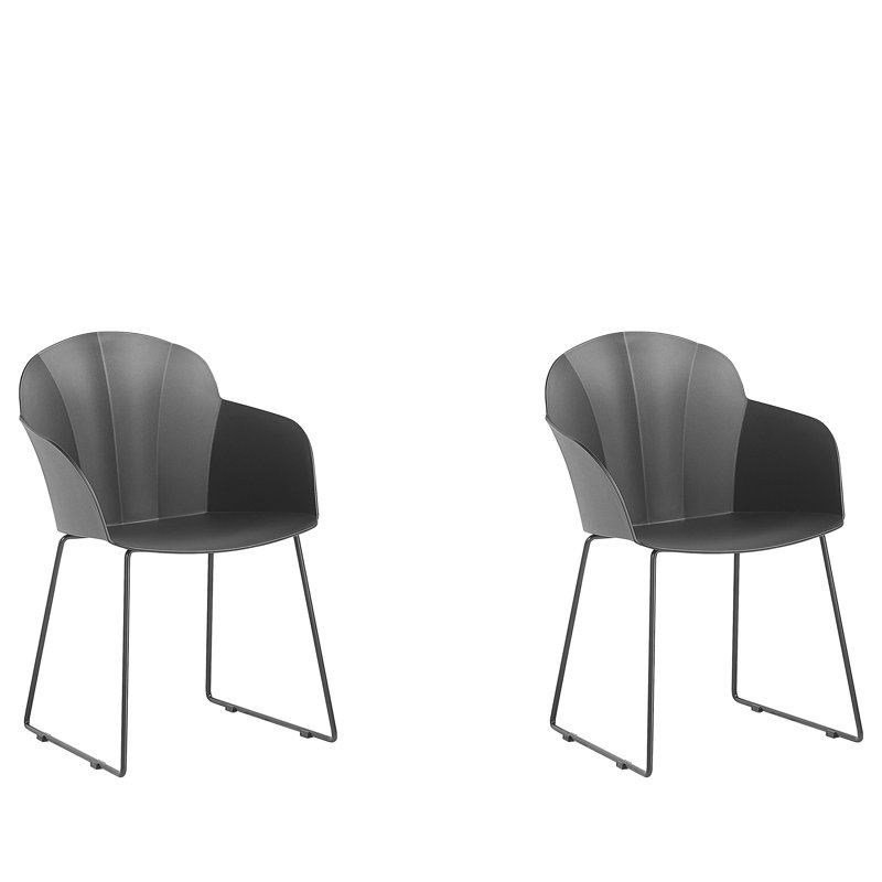 Bridgens 46cm H Armchair, Black