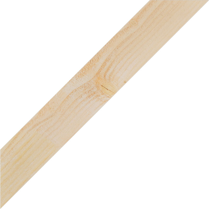 Attelle de genou traditionnelle, Douglas (sciage brut), H 20 po x l 4 po x P 20 po